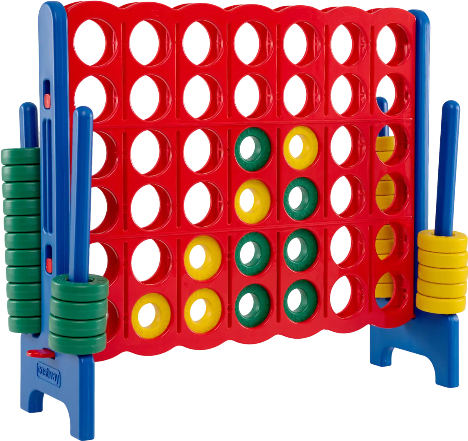 Costway Jumbo 4-to-Score Game Set 3.5' x 4' 59363506 New