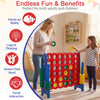 Oversized Jumbo 4-to-Score game set for kids and adults, featuring durable PE materials for indoor and outdoor fun.