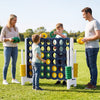Jumbo 4-to-Score Game Set for Kids and Adults 3.5FT Tall by 4FT Wide Oversized Family Fun Game-Black - Gallery View 1 of 10