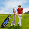 Junior Complete Golf Club Set For Age 8 to 10-Blue - Gallery View 1 of 10