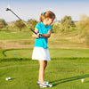 Junior Complete Golf Club Set for Kids with Rain Hood Right Hand Children Golf Age 8-10 Years Old-Green - Gallery View 1 of 10