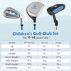 Junior mallet putter for kids aged 11-14, showcasing low center of gravity design for stability and accuracy in putting.