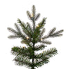 Vickerman Douglas Fir Artificial Christmas Tree Slim Pre-Lit 7.5' x 44" 500 Warm White LED New