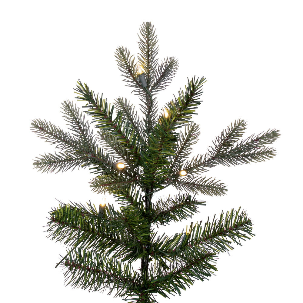 Vickerman Douglas Fir Artificial Christmas Tree Slim Pre-Lit 7.5' x 44" 500 Warm White LED New