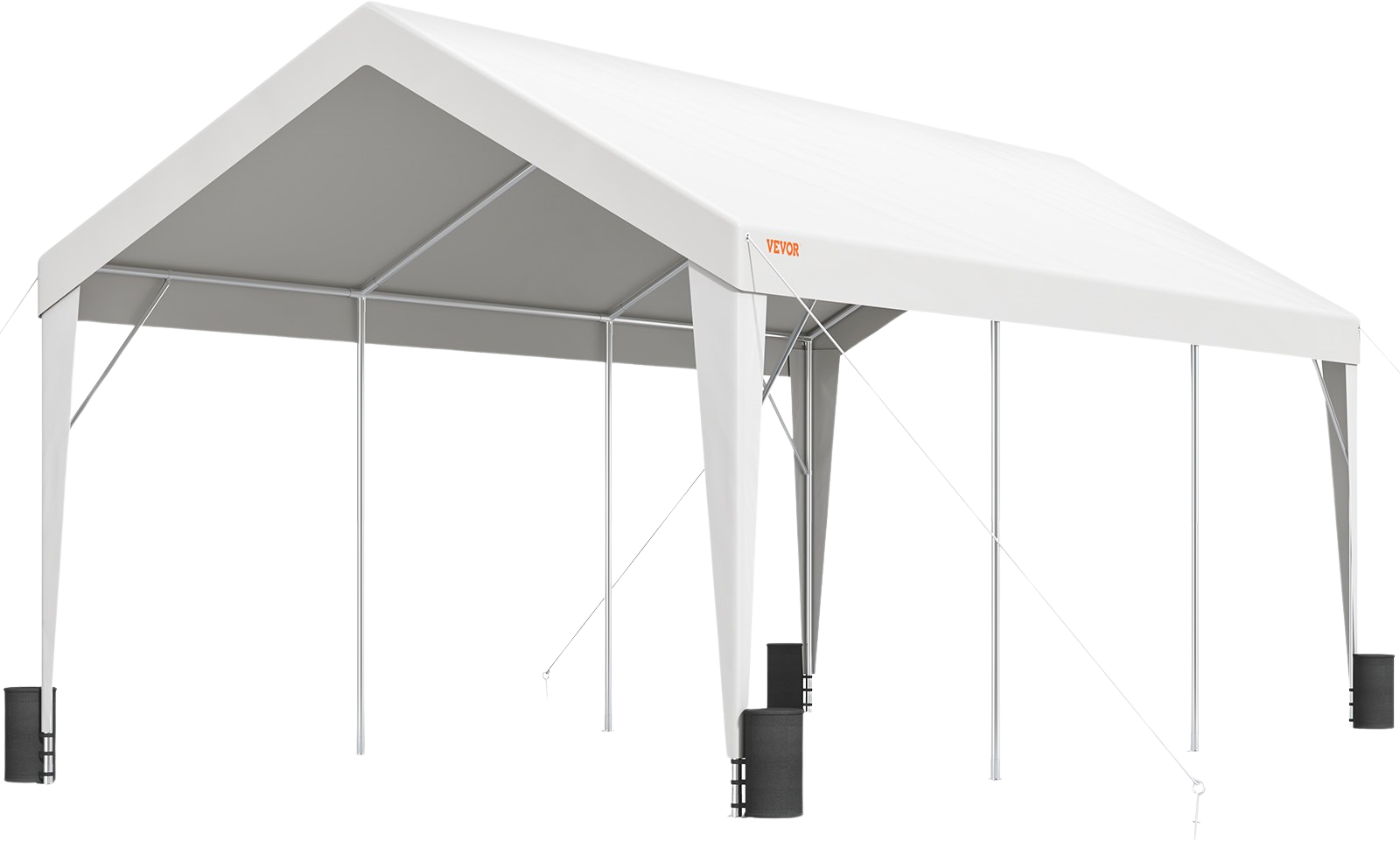 Vevor Carport 10' x 20' Heavy Duty Outdoor Garage UV Resistant Waterproof New