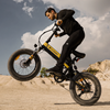 Cycrown CycKnight Fat Tire Folding Electric Bicycle 7 Speed 20" 500W Motor with Peak 750W 48V 12.5Ah Lithium Battery 20 MPH 48 Mile Range Black New Canada Only