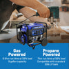 Kobalt KPG0100 5500W/6830W Generator Dual Fuel Gas Propane with CO Sense Manufacturer RFB