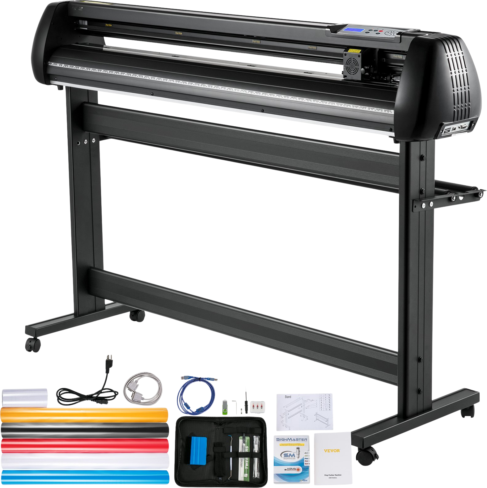 Vevor Vinyl Cutter 53" with Stand Adjustable Speed and Force Plotter S ...
