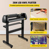 Vevor Vinyl Cutter Machine 28" Plotter Bundle LCD Display Adjustable Force and Speed 5 Vinyl Rolls New