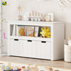 Kid Toy Storage Cabinet 3 Drawer Chest with Wheels Large Storage Cube Shelf - Gallery View 1 of 10