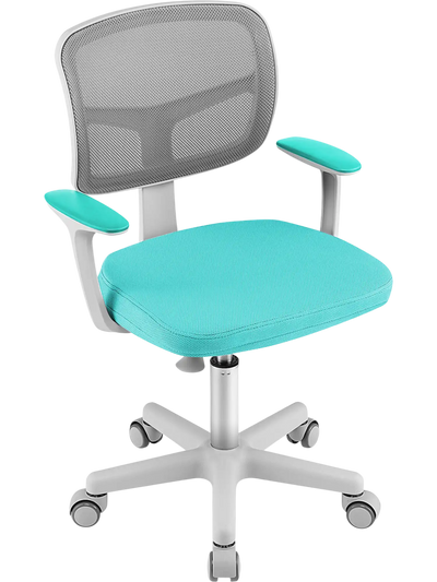 Costway Adjustable Kids Desk Chair Rolling Casters 13804769 New