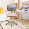Adjustable Desk Chair with Auto Brake Casters for Kids-Pink - Gallery View 1 of 10