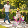 Kids Bike 16 Inch with Training Wheels and 2 Brake System for 4-7 Years Old - Gallery View 1 of 10