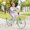 Kids Bike with Adjustable Handlebar and Saddle Green-18 Inches - Gallery View 1 of 10
