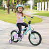 Kids Bike with Adjustable Handlebar and Saddle Purple-14 Inches - Gallery View 1 of 10