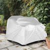Kids car cover for power ride-on toy, made of weather-resistant silver coated polyester, fits various sizes, includes.