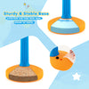 Sturdy base of the Kids Basketball Hoop Stand, featuring a fillable section for water or sand for added stability.