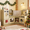 Kids Corner Play Kitchen with Faucet and Dishwasher and Stoves - Gallery View 2 of 11