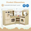 Kids Corner Play Kitchen with Faucet and Dishwasher and Stoves - Gallery View 5 of 11
