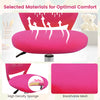 Ergonomic pink children’s study chair with breathable mesh and sponge cushion, adjustable height for optimal comfort.