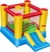 Kids Inflatable Bounce House with Slide and 550W blower