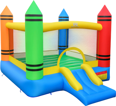 Costway Kids Inflatable Bounce House Slide Ocean Balls 39741286 New