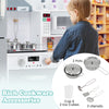 Kids kitchen playset with pots, utensils, and accessories for imaginative cooking fun, designed for safety and.