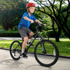 Kids Mountain Bike 20 24 Inch Child Bicycle for Boys Girls Aged 8+ Years Old Black-24 Inch - Gallery View 1 of 10