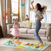 Kids musical mat featuring animal sounds and piano keys, perfect for fun and educational play indoors or outdoors.