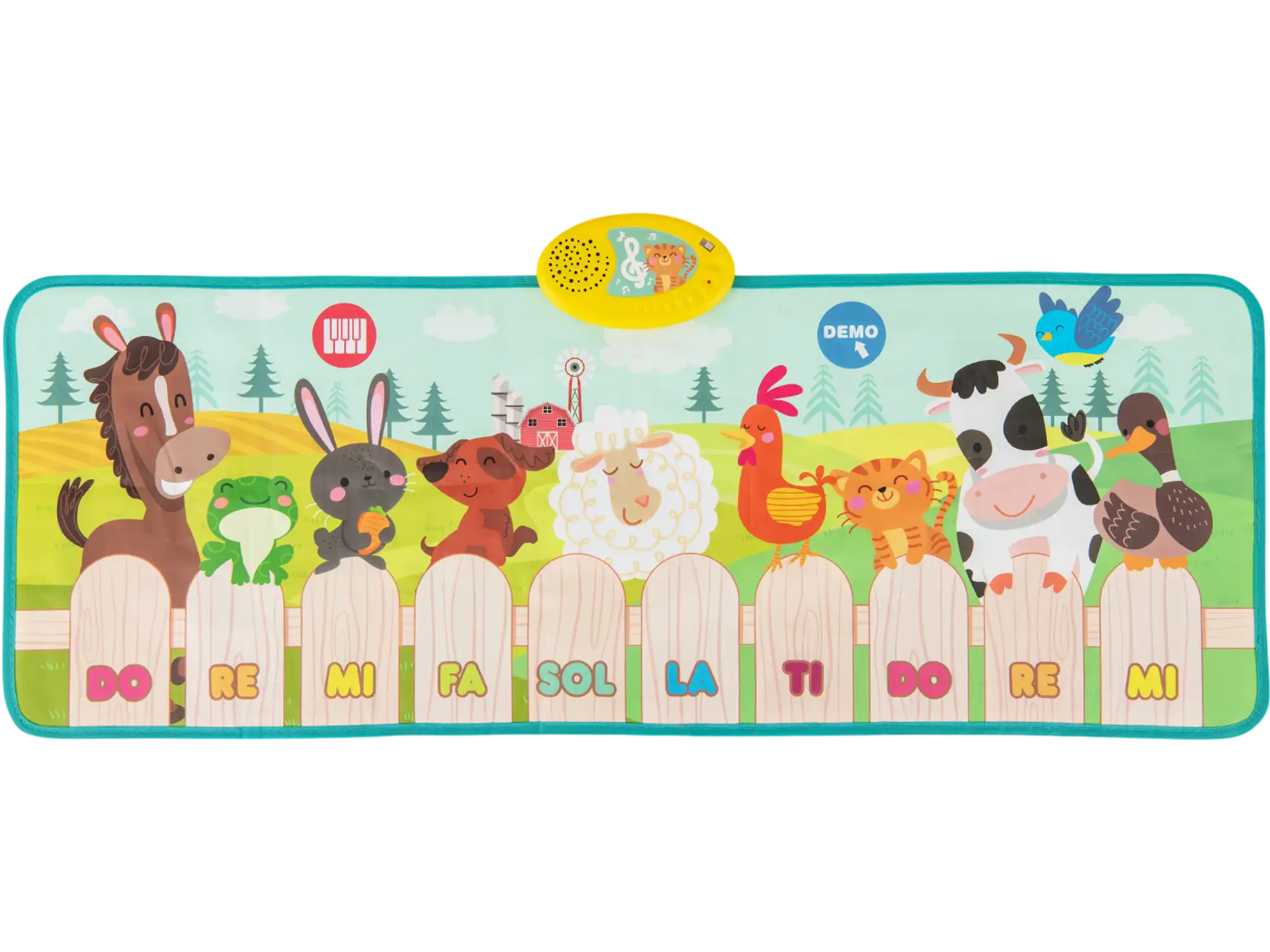 Costway Kids Animal Farm Piano Musical Mat 167935482 New
