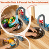 Kids outdoor wooden mud kitchen featuring a versatile sink and faucet for water, mud, and sand play activities.
