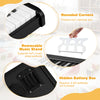 Close-up of the Kids Piano Keyboard with removable music stand, rounded corners, and hidden battery box for safety.