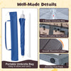 Foldable umbrella with carry bag, featuring 8 sturdy ribs and a powder-coated frame for the Kids Picnic Table.