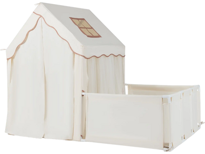 Costway Kids Play Tent Playpen 2-in-1 Toddler Playhouse with Yard 64560164 New