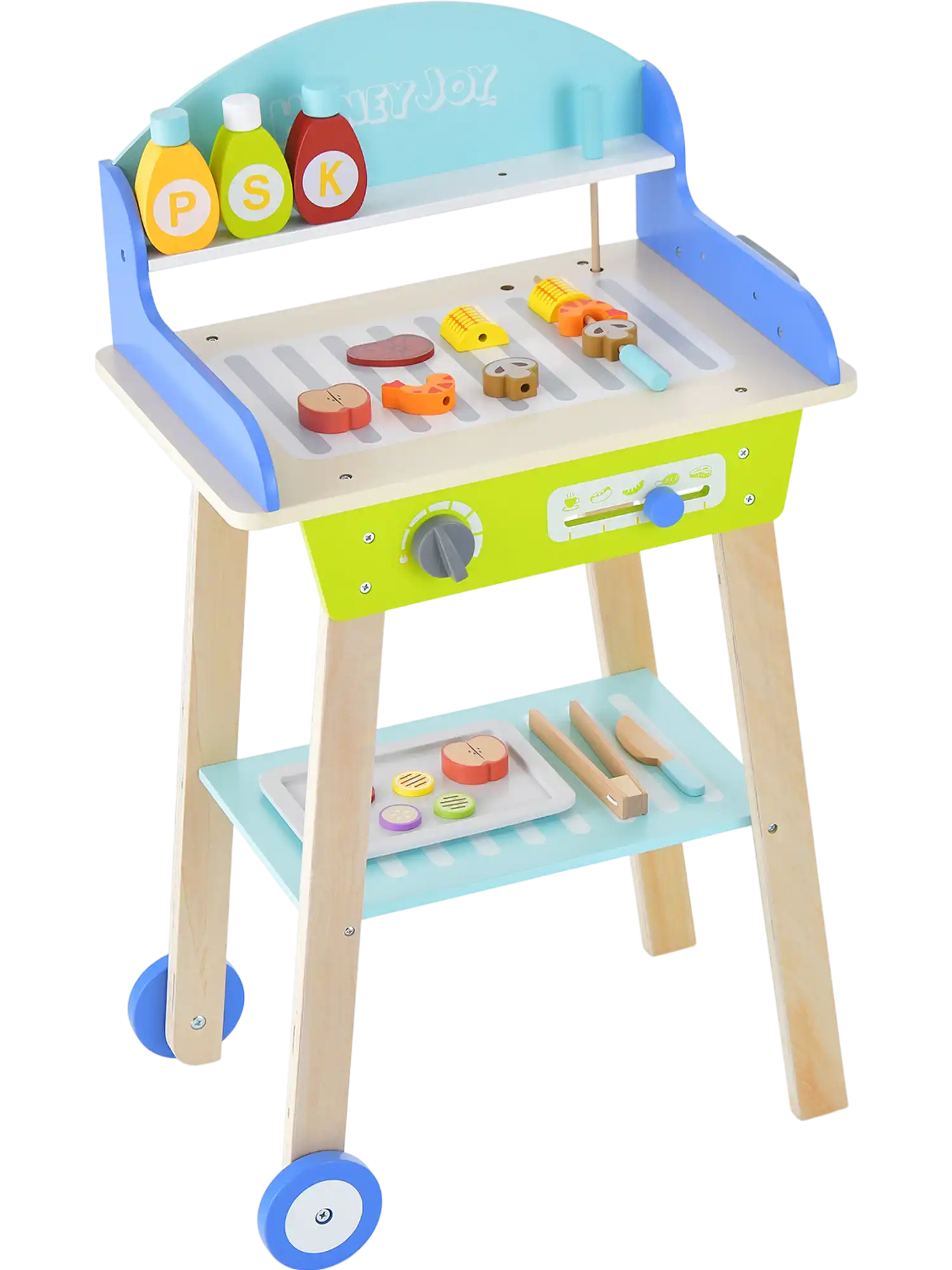 Costway Kid's Pretend BBQ Grill Play Set 92546718 New