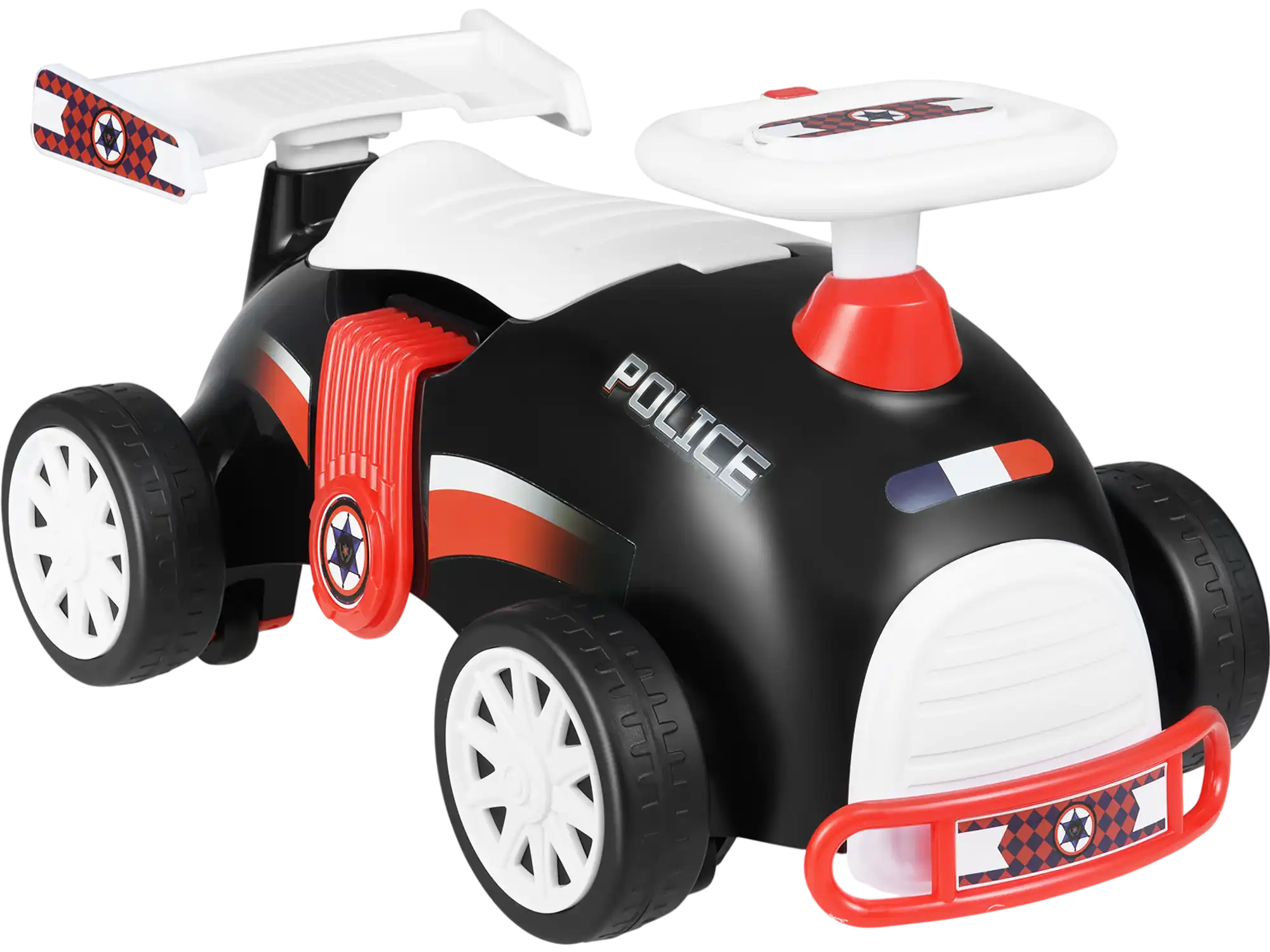 Costway Kids Ride-On Sliding Toy Car w/ Music Under-Seat Storage 75870839 New