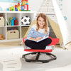 Kids Sensory Swivel Chair Elephant 360° Spinning Chair with Non-Slip Metal Base-Red - Gallery View 1 of 10
