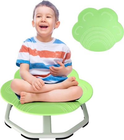Costway Kids Sensory Swivel Chair 360° Spinning Non-Slip Metal Base 56276886 New