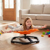 Kids Sensory Swivel Chair with Sunflower Shape 360° Spinning Chair for Toddlers-Orange - Gallery View 1 of 10