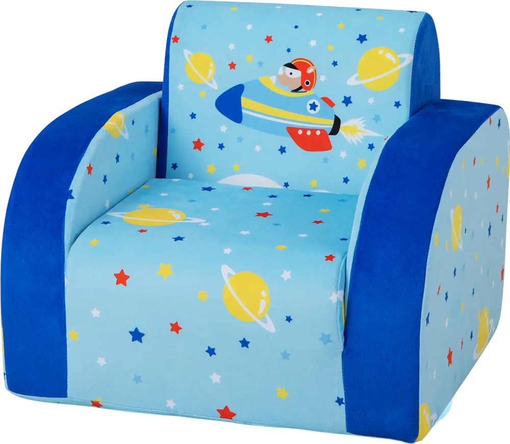 3 in 1 Convertible Flip Open Kids Sofa for Nap Play Sleep