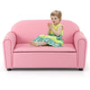 Kids sofa armrest chair in pink with storage function, designed for comfort and play, perfect for children's rooms.