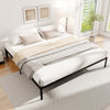 Full/Queen/King Size Metal Bed Frame Heavy Duty Support Slats Mattress Foundation-King Size - Gallery View 1 of 14