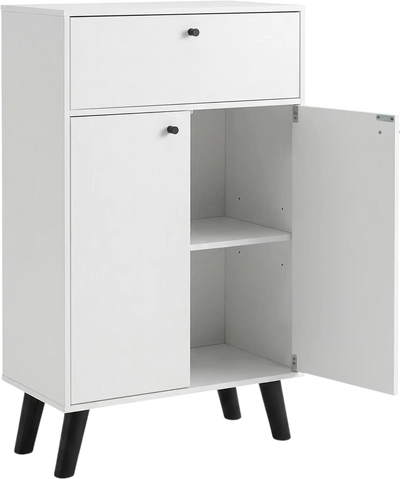 Costway Kitchen Buffet Cabinet w/ 1 Drawer 2 Doors Adjustable Shelf 36328907 New