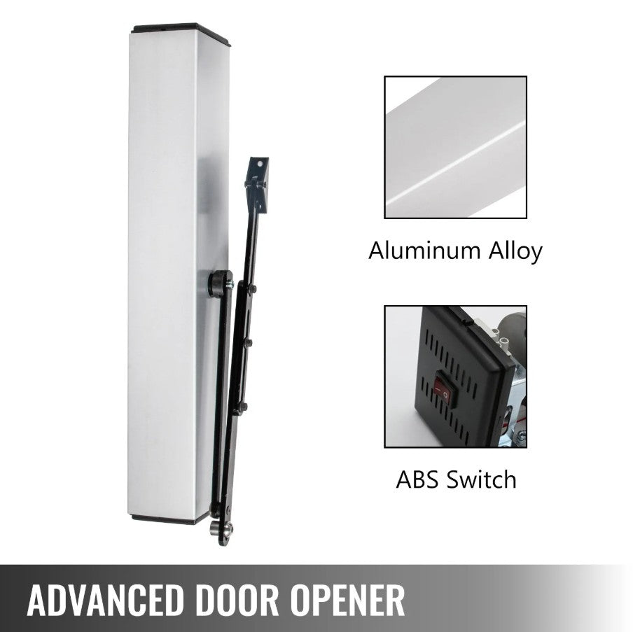 Vevor Automatic Swing Door Opener 50W for Doors up to 220 Lbs with Remote and Sensor New