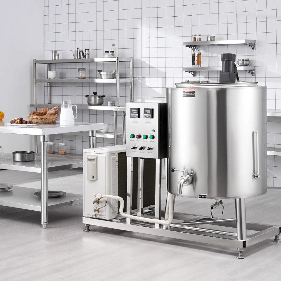 Vevor Commercial Milk Pasteurizer 40 Gal Stainless Steel New