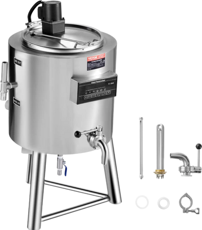 Vevor Commercial Milk Pasteurizer 7.9 Gal Stainless Steel for Milk and Plant-Based Alternatives New