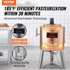 Vevor Commercial Milk Pasteurizer 7.9 Gal Stainless Steel for Milk and Plant-Based Alternatives New