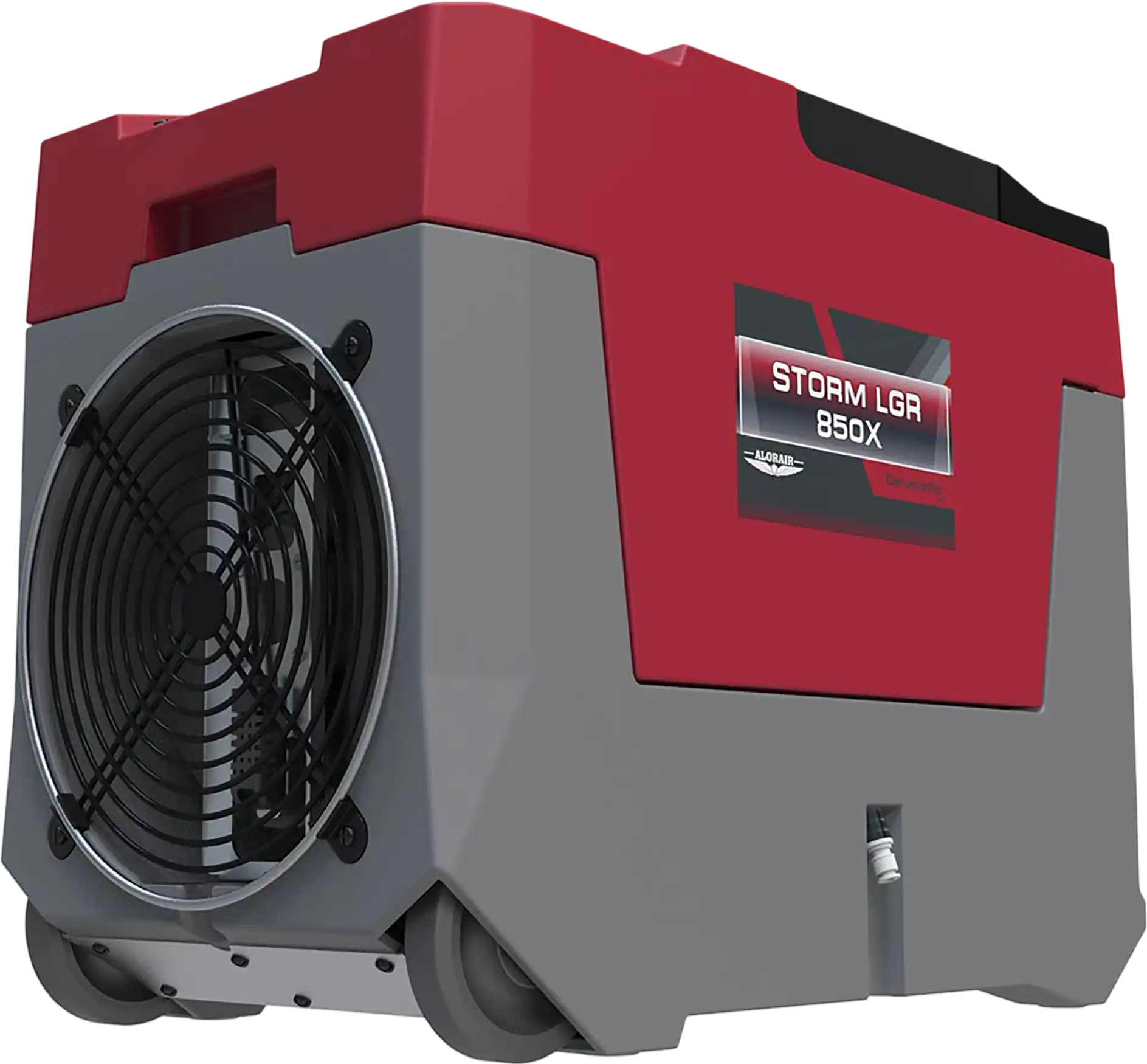 AlorAir LGR 850X Smart Wifi Basement/Garages Dehumidifier 85 Pints 180 PPD 2300 Sq. Ft. with Condensate Pump Red New