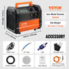 Vevor Refrigerant Recovery Machine 1HP Dual Cylinder Brushless Portable AC New