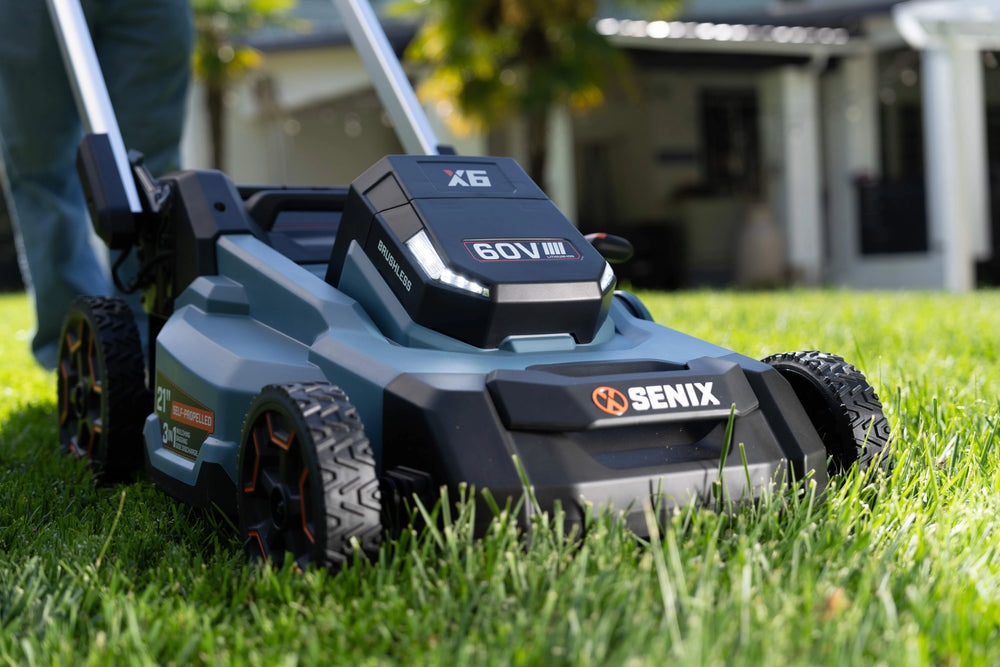 Senix LPSX6-H Self-Propelled Mower 60 Volt Max 21-Inch Cordless Brushless with Battery & Charger New